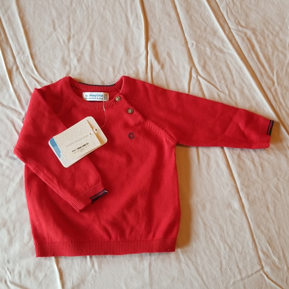 Baby sweater, size 6 months